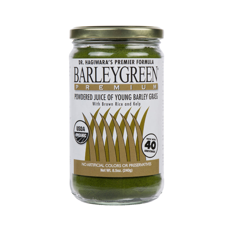 Dr. Hagiwara's BarleyGreen Premium jar
